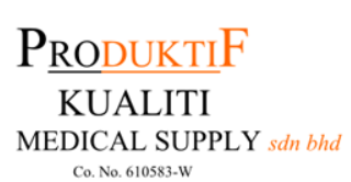 Produktif Kualiti Medical Supply
